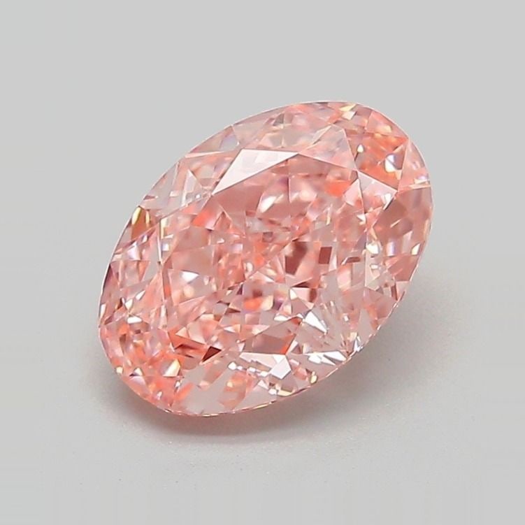 Loose Diamond - OVAL 1.74ct Fancy Vivid Pink VVS2: Loose Diamond - OVAL 1.74ct Fancy Vivid Pink VVS2 Source: This is a real non-mined Diamond that has been grown in a lab Shape: OVAL Carats: 1.74 Color: Fancy Vivid Pink Certification: IGI Video: