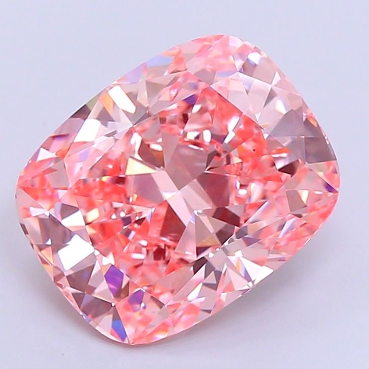 Loose Diamond - CUSHION MODIFIED 10.16ct Fancy Vivid Pink VS1: Loose Diamond - CUSHION MODIFIED 10.16ct Fancy Vivid Pink VS1 Source: This is a real non-mined Diamond that has been grown in a lab Shape: CUSHION MODIFIED Carats: 10.16 Color: Fancy Vivid Pink