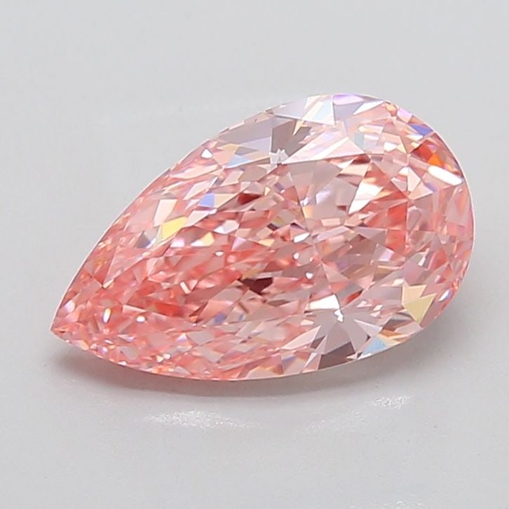 Loose Diamond - PEAR 4.29ct Fancy Vivid Pink VS1: Loose Diamond - PEAR 4.29ct Fancy Vivid Pink VS1 Source: This is a real non-mined Diamond that has been grown in a lab Shape: PEAR Carats: 4.29 Color: Fancy Vivid Pink Certification: IGI Video: