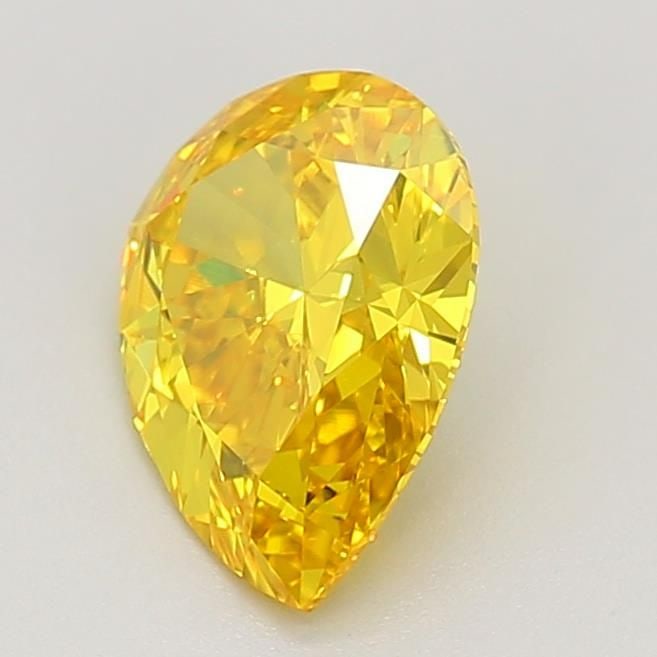 Loose Diamond - PEAR 1.41ct Fancy Vivid Yellow VS1: Loose Diamond - PEAR 1.41ct Fancy Vivid Yellow VS1 Source: This is a real non-mined Diamond that has been grown in a lab Shape: PEAR Carats: 1.41 Color: Fancy Vivid Yellow Certification: IGI Video: