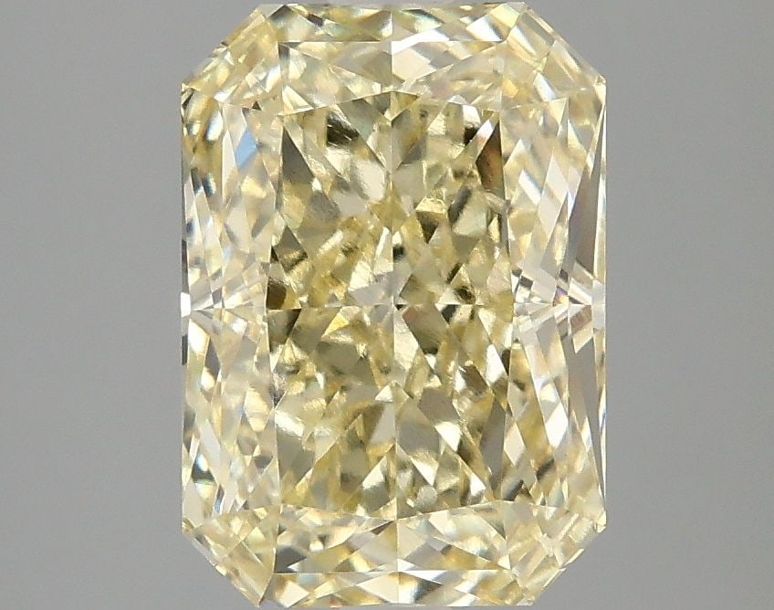 Loose Diamond - RADIANT 3.04ct Fancy Intense Yellow VS1: Loose Diamond - RADIANT 3.04ct Fancy Intense Yellow VS1 Source: This is a real non-mined Diamond that has been grown in a lab Shape: RADIANT Carats: 3.04 Color: Fancy Intense Yellow Certification: IGI