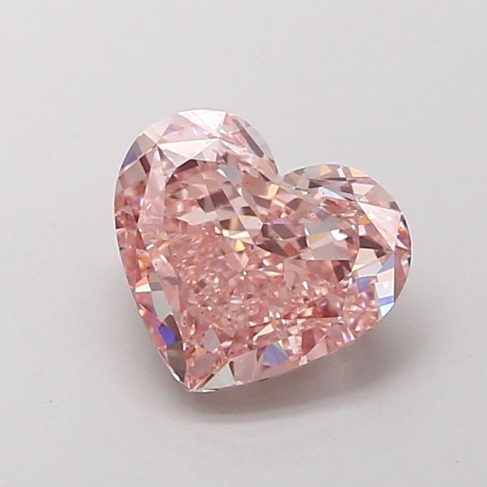 Loose Diamond - HEART 2.01ct Fancy Intense Pink VS2: Loose Diamond - HEART 2.01ct Fancy Intense Pink VS2 Source: This is a real non-mined Diamond that has been grown in a lab Shape: HEART Carats: 2.01 Color: Fancy Intense Pink Certification: IGI Video: