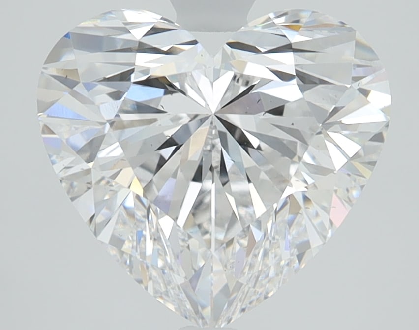 Loose Diamond - HEART 3.07ct D VS2: Loose Diamond - HEART 3.07ct D VS2 Source: This is a real non-mined Diamond that has been grown in a lab Shape: HEART Carats: 3.07 Color: D Clarity: VS2 Certification: IGI PLEASE NOTE: Framed, Large,