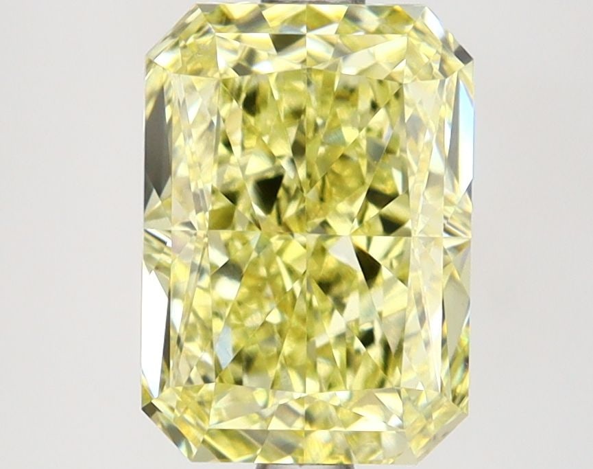 Loose Diamond - RADIANT 2.61ct Fancy Intense Yellow VS1: Loose Diamond - RADIANT 2.61ct Fancy Intense Yellow VS1 Source: This is a real non-mined Diamond that has been grown in a lab Shape: RADIANT Carats: 2.61 Color: Fancy Intense Yellow Certification: IGI