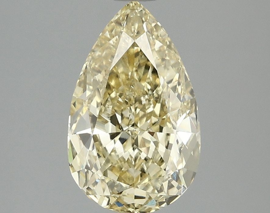 Loose Diamond - PEAR 2.1ct Fancy Vivid Yellow VVS2: Loose Diamond - PEAR 2.1ct Fancy Vivid Yellow VVS2 Source: This is a real non-mined Diamond that has been grown in a lab Shape: PEAR Carats: 2.1 Color: Fancy Vivid Yellow Certification: IGI Video: