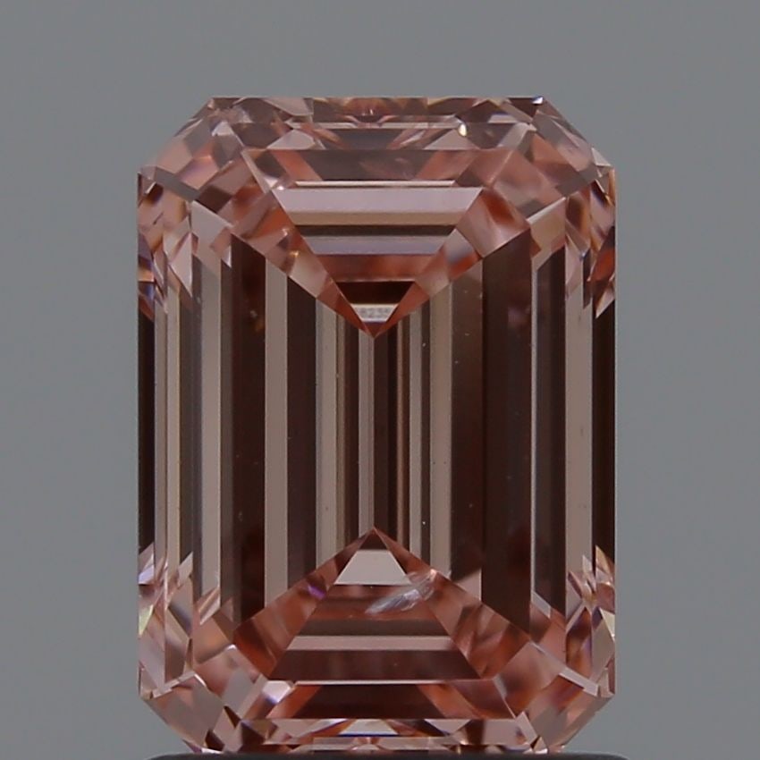 Loose Diamond - EMERALD 1.51ct Fancy Pink VS2: Loose Diamond - EMERALD 1.51ct Fancy Pink VS2 Source: This is a real non-mined Diamond that has been grown in a lab Shape: EMERALD Carats: 1.51 Color: Fancy Pink Certification: IGI Video: