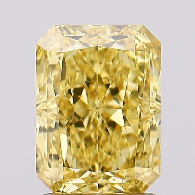 Loose Diamond - RADIANT 2.09ct Fancy Vivid Yellow VS2 (1 of 1)