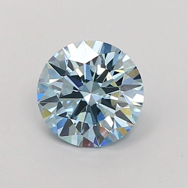Ideal Loose Diamond - ROUND 1.05ct Fancy Vivid Blue VS2 (1 of 1)
