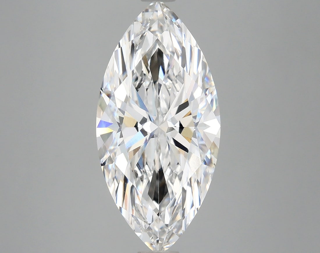 Loose Diamond - MARQUISE 4.85ct E VVS2: Loose Diamond - MARQUISE 4.85ct E VVS2 Source: This is a real non-mined Diamond that has been grown in a lab Shape: MARQUISE Carats: 4.85 Color: E Clarity: VVS2 Certification: IGI PLEASE NOTE: Framed,