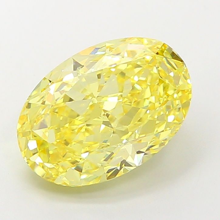 Loose Diamond - OVAL 4.05ct Fancy Intense Yellow VS1: Loose Diamond - OVAL 4.05ct Fancy Intense Yellow VS1 Source: This is a real non-mined Diamond that has been grown in a lab Shape: OVAL Carats: 4.05 Color: Fancy Intense Yellow Certification: IGI Video