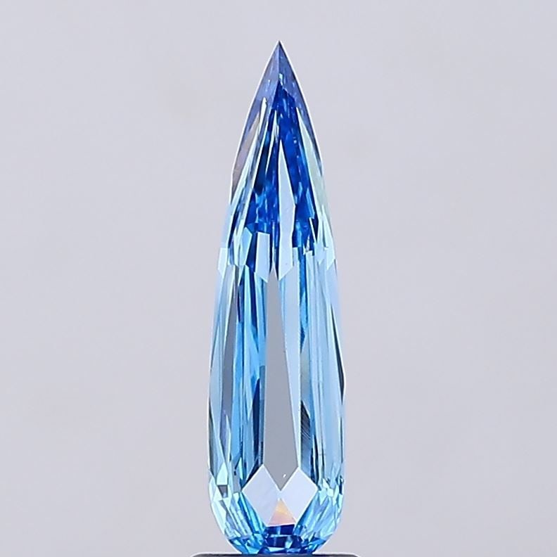 Loose Diamond - PEAR 1.48ct Fancy Vivid Blue VS1 (1 of 1)