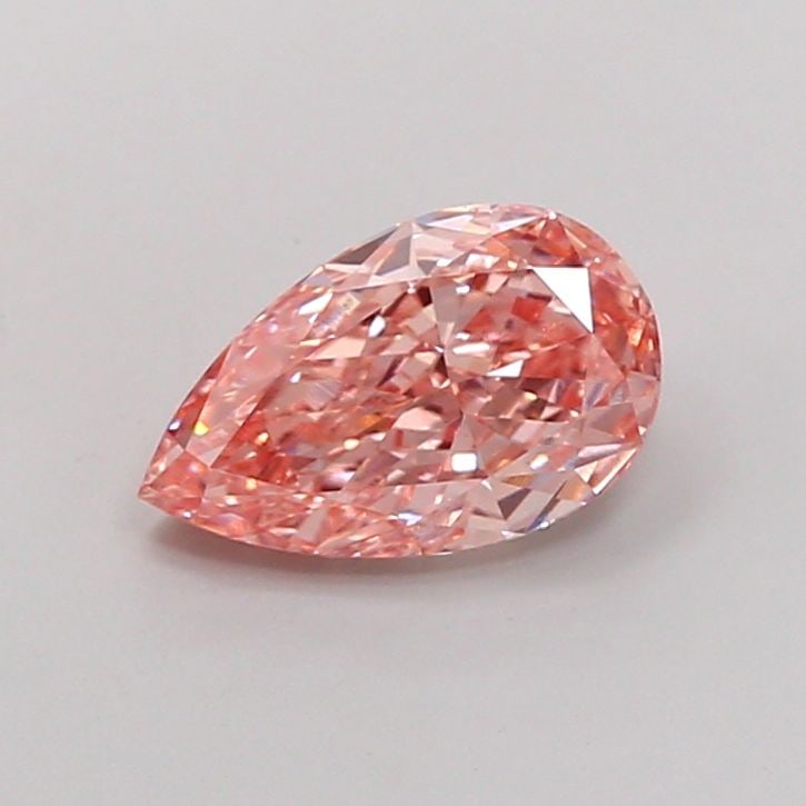 Loose Diamond - PEAR 2.01ct Fancy Vivid Pink VS1: Loose Diamond - PEAR 2.01ct Fancy Vivid Pink VS1 Source: This is a real non-mined Diamond that has been grown in a lab Shape: PEAR Carats: 2.01 Color: Fancy Vivid Pink Certification: IGI Video: