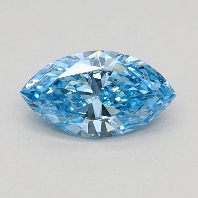 Loose Diamond - MARQUISE 0.36ct Fancy Vivid Blue VS1: Loose Diamond - MARQUISE 0.36ct Fancy Vivid Blue VS1 Source: This is a real non-mined Diamond that has been grown in a lab Shape: MARQUISE Carats: 0.36 Color: Fancy Vivid Blue Certification: IGI