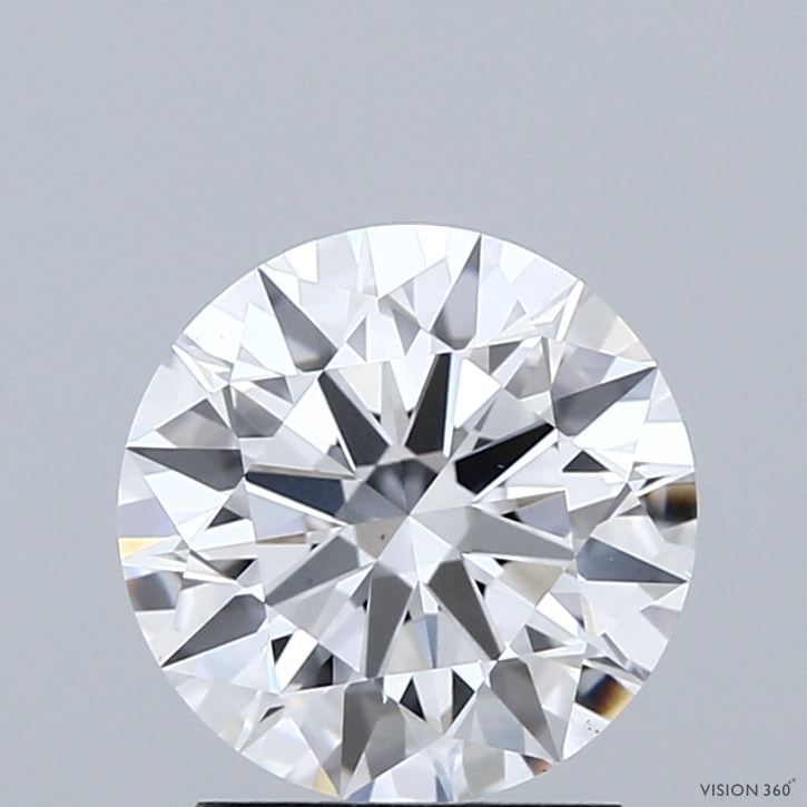 Ideal Loose Diamond - ROUND 2.02ct D VS1: Ideal Loose Diamond - ROUND 2.02ct D VS1 Source: This is a real non-mined Diamond that has been grown in a lab Shape: ROUND Carats: 2.02 Color: D Clarity: VS1 Certification: IGI Video: