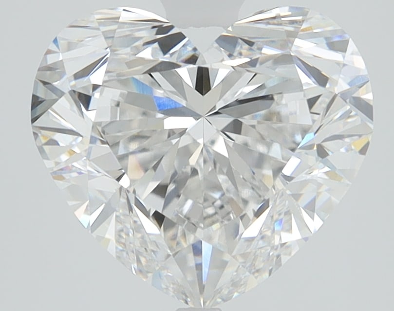 Loose Diamond - HEART 3.2ct E VVS1: Loose Diamond - HEART 3.2ct E VVS1 Source: This is a real non-mined Diamond that has been grown in a lab Shape: HEART Carats: 3.2 Color: E Clarity: VVS1 Certification: IGI PLEASE NOTE: Framed, Large,