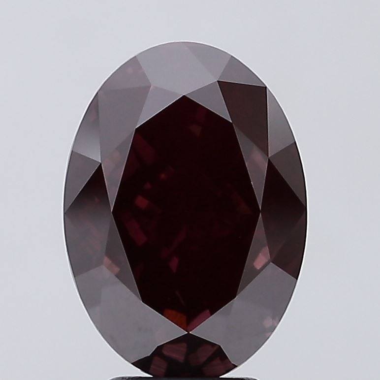 Loose Diamond - OVAL 5.18ct Fancy Deep Pink VS1 (1 of 1)