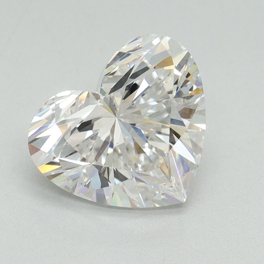Loose Diamond - HEART 2.0ct F VS1: Loose Diamond - HEART 2.0ct F VS1 Source: This is a real non-mined Diamond that has been grown in a lab Shape: HEART Carats: 2.0 Color: F Clarity: VS1 Certification: IGI Video: