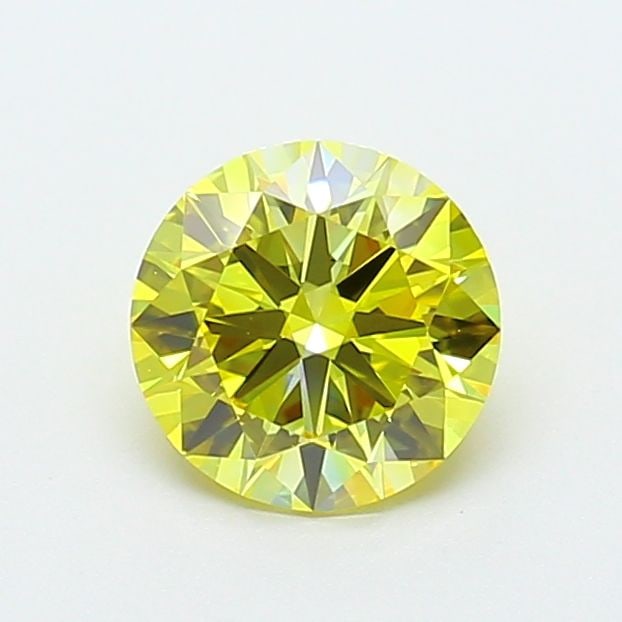 Loose Diamond - ROUND 1.43ct Fancy Vivid Yellow VVS1: Loose Diamond - ROUND 1.43ct Fancy Vivid Yellow VVS1 Source: This is a real non-mined Diamond that has been grown in a lab Shape: ROUND Carats: 1.43 Color: Fancy Vivid Yellow Certification: IGI Video: