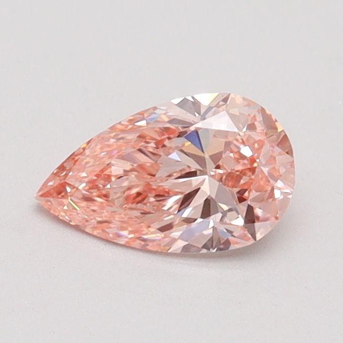 Loose Diamond - PEAR 0.52ct Fancy Intense Pink VS1: Loose Diamond - PEAR 0.52ct Fancy Intense Pink VS1 Source: This is a real non-mined Diamond that has been grown in a lab Shape: PEAR Carats: 0.52 Color: Fancy Intense Pink Certification: IGI Video: