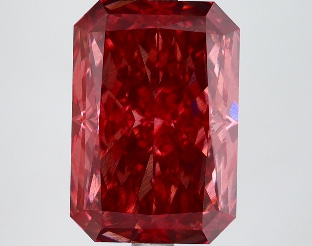 Loose Diamond - RADIANT 4.79ct Fancy Vivid Brownish Pink SI2 (1 of 1)