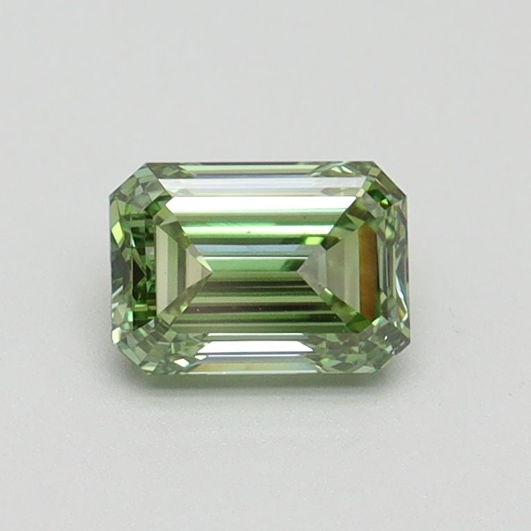 Loose Diamond - EMERALD 0.7ct Fancy Intense Green VS1 (1 of 1)
