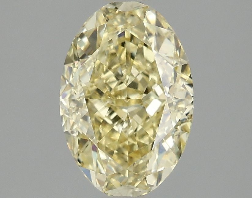 Loose Diamond - OVAL 2.08ct Fancy Vivid Yellow VS1: Loose Diamond - OVAL 2.08ct Fancy Vivid Yellow VS1 Source: This is a real non-mined Diamond that has been grown in a lab Shape: OVAL Carats: 2.08 Color: Fancy Vivid Yellow Certification: IGI Video: