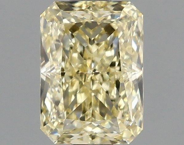 Loose Diamond - RADIANT 1.09ct Fancy Yellow VVS2: Loose Diamond - RADIANT 1.09ct Fancy Yellow VVS2 Source: This is a real non-mined Diamond that has been grown in a lab Shape: RADIANT Carats: 1.09 Color: Fancy Yellow Certification: IGI Video:
