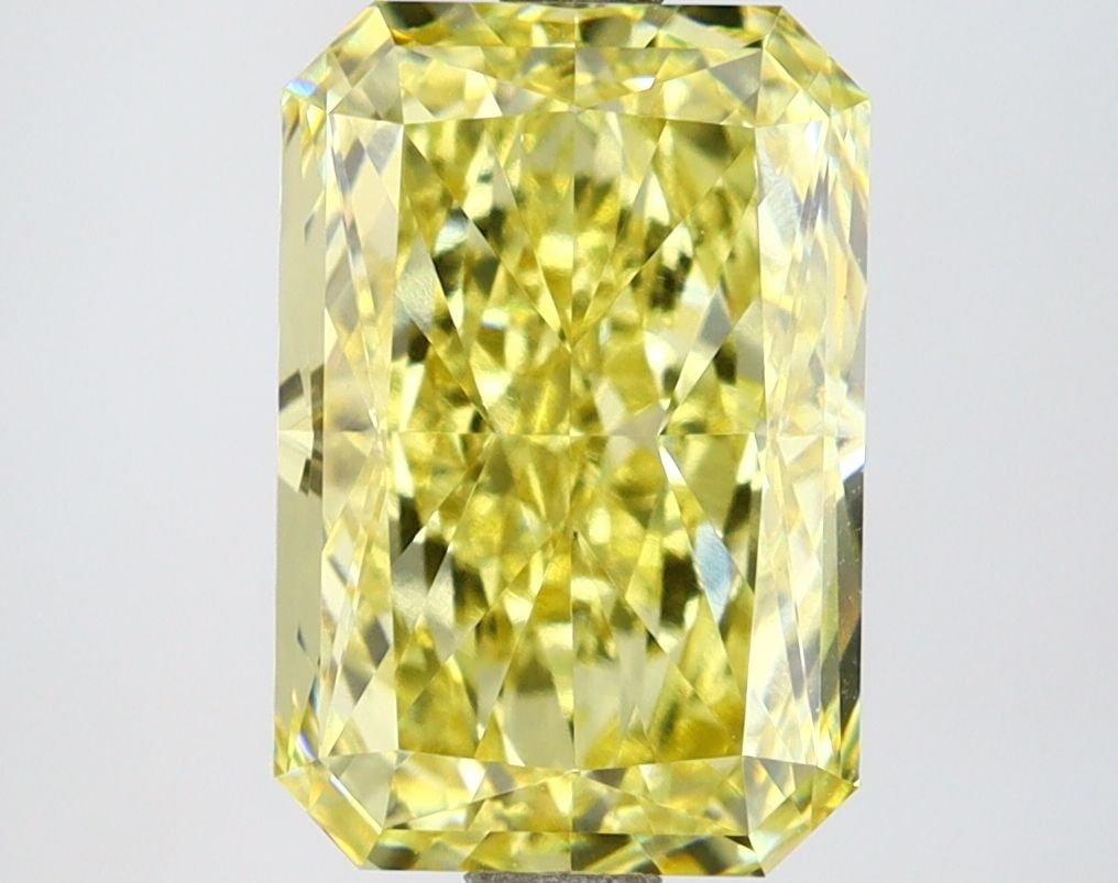 Loose Diamond - RADIANT 3.78ct Fancy Intense Yellow VS1 (1 of 1)