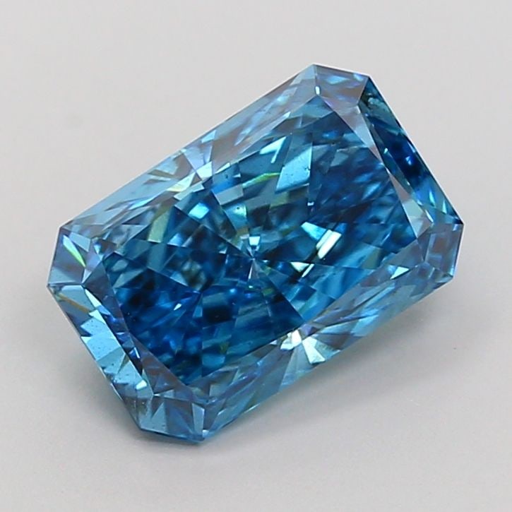 Loose Diamond - RADIANT 3.01ct Fancy Vivid Blue SI1 (1 of 1)