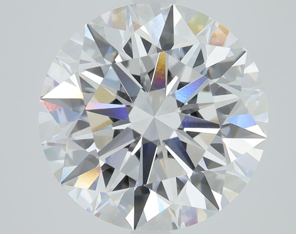 Loose Diamond - Round 3.3ct E VVS2: Loose Diamond - Round 3.3ct E VVS2 Source: This is a real non-mined Diamond that has been grown in a lab Shape: Round Carats: 3.3 Color: E Clarity: VVS2 Certification: IGI PLEASE NOTE: Framed, Large,