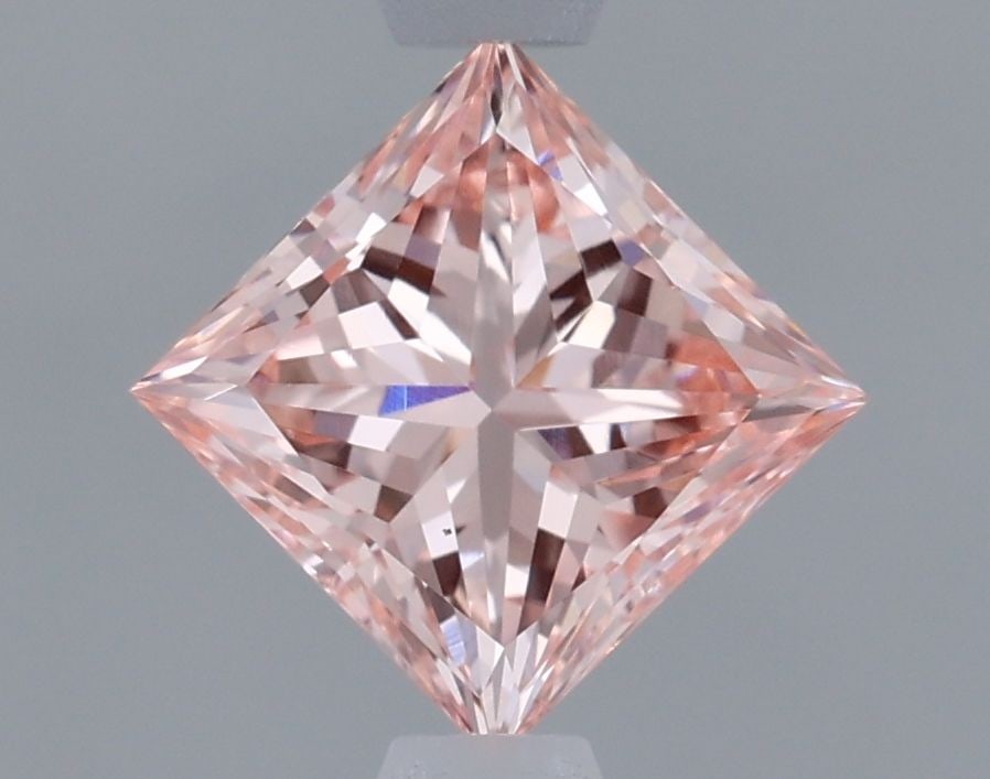 Loose Diamond - PRINCESS 0.95ct Fancy Intense Pink VS1: Loose Diamond - PRINCESS 0.95ct Fancy Intense Pink VS1 Source: This is a real non-mined Diamond that has been grown in a lab Shape: PRINCESS Carats: 0.95 Color: Fancy Intense Pink Certification: IGI V