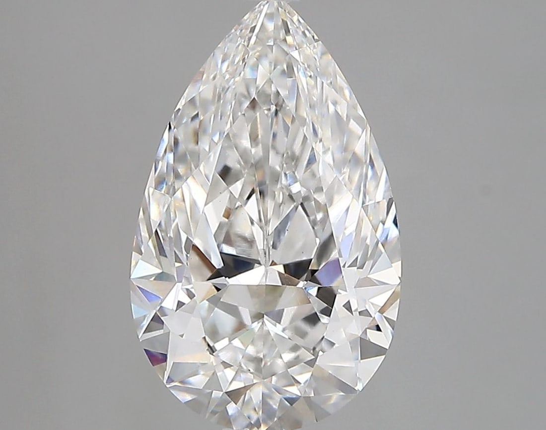 Loose Diamond - PEAR 3.06ct E VS1: Loose Diamond - PEAR 3.06ct E VS1 Source: This is a real non-mined Diamond that has been grown in a lab Shape: PEAR Carats: 3.06 Color: E Clarity: VS1 Certification: IGI Video: