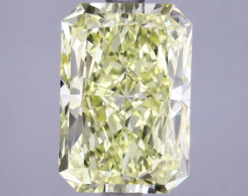 Loose Diamond - RADIANT 3.14ct Fancy Intense Yellow VS1: Loose Diamond - RADIANT 3.14ct Fancy Intense Yellow VS1 Source: This is a real non-mined Diamond that has been grown in a lab Shape: RADIANT Carats: 3.14 Color: Fancy Intense Yellow Certification: IGI
