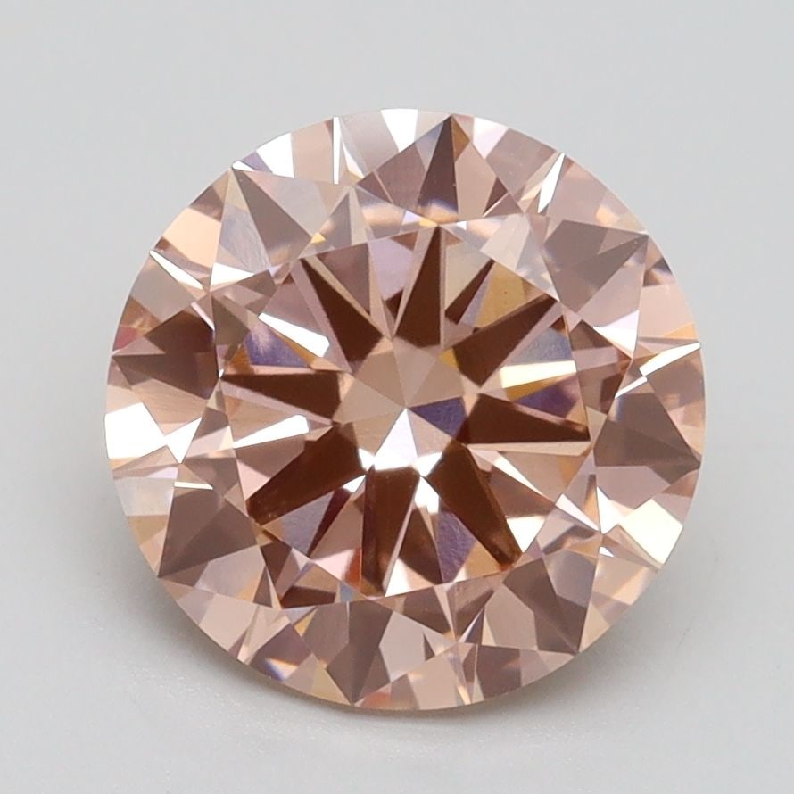 Loose Diamond - ROUND 2.58ct Fancy Intense Pink VS1: Loose Diamond - ROUND 2.58ct Fancy Intense Pink VS1 Source: This is a real non-mined Diamond that has been grown in a lab Shape: ROUND Carats: 2.58 Color: Fancy Intense Pink Certification: IGI Video: