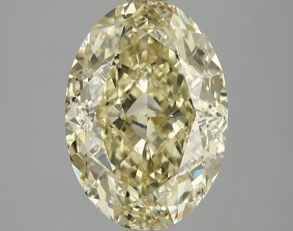 Loose Diamond - OVAL 4.05ct Fancy Vivid Yellow VVS2 (1 of 1)