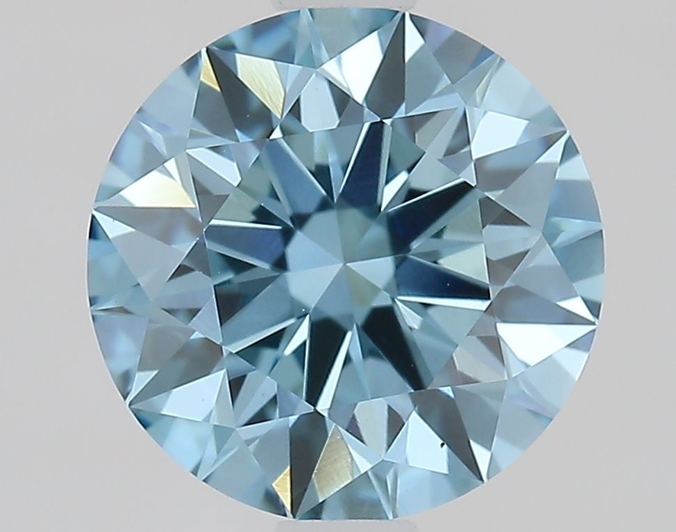 Ideal Loose Diamond - ROUND 1.59ct Fancy Vivid Blue VVS2 (1 of 1)