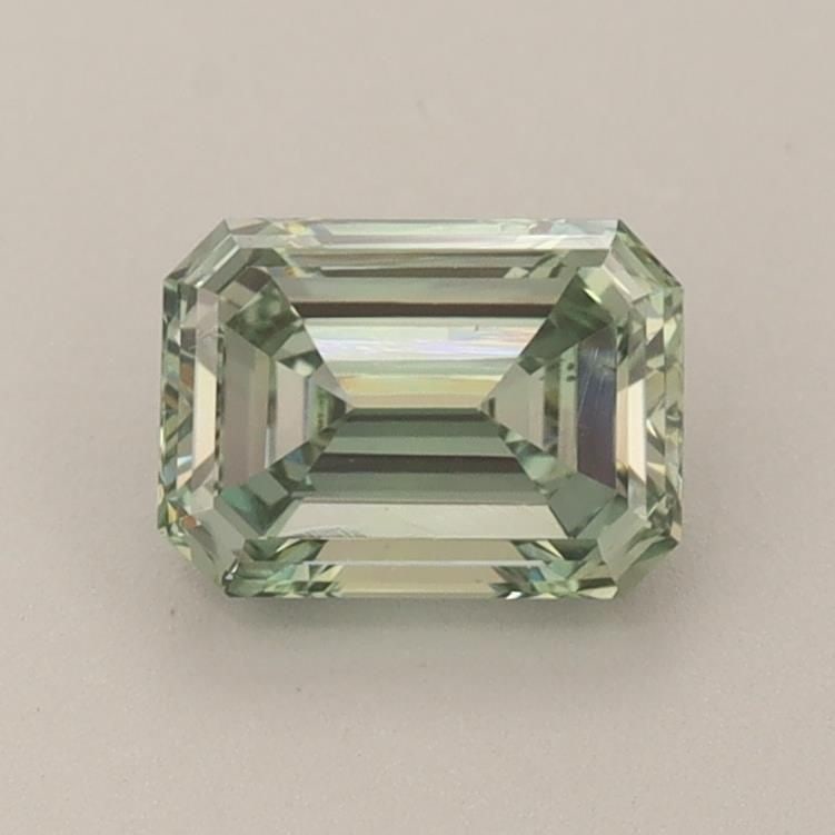 Loose Diamond - EMERALD 0.91ct Fancy Intense Green VS2: Loose Diamond - EMERALD 0.91ct Fancy Intense Green VS2 Source: This is a real non-mined Diamond that has been grown in a lab Shape: EMERALD Carats: 0.91 Color: Fancy Intense Green Certification: IGI V