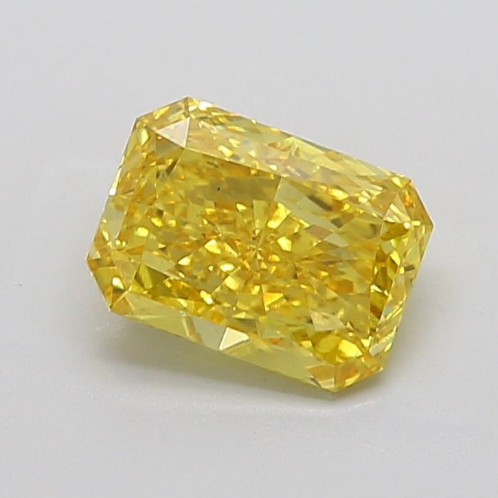Loose Diamond - RADIANT 3.24ct Fancy Vivid Yellow VS2: Loose Diamond - RADIANT 3.24ct Fancy Vivid Yellow VS2 Source: This is a real non-mined Diamond that has been grown in a lab Shape: RADIANT Carats: 3.24 Color: Fancy Vivid Yellow Certification: IGI Vid