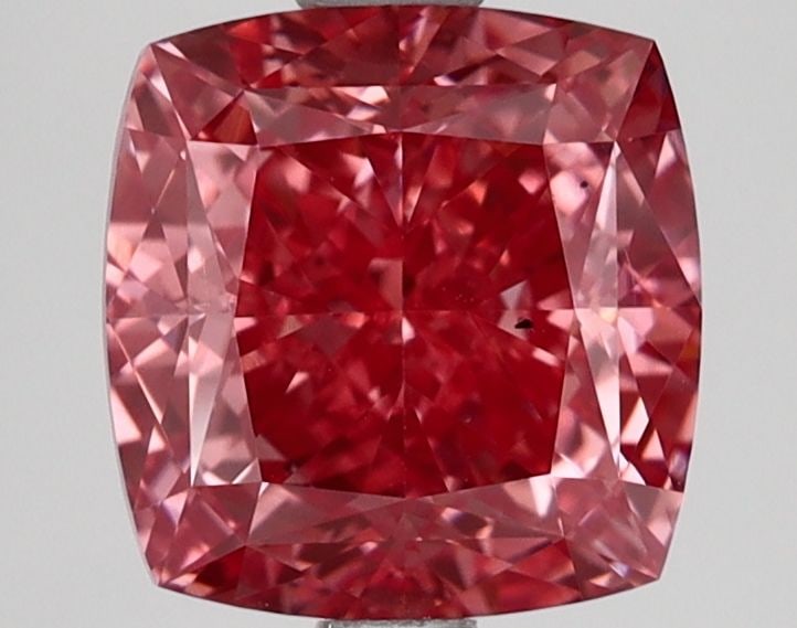 Loose Diamond - CUSHION MODIFIED 2.77ct Fancy Vivid Pink VS2: Loose Diamond - CUSHION MODIFIED 2.77ct Fancy Vivid Pink VS2 Source: This is a real non-mined Diamond that has been grown in a lab Shape: CUSHION MODIFIED Carats: 2.77 Color: Fancy Vivid Pink Certific