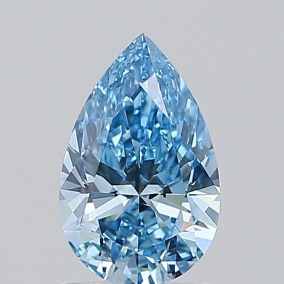 Loose Diamond - PEAR 1.0ct Fancy Vivid Blue VVS1: Loose Diamond - PEAR 1.0ct Fancy Vivid Blue VVS1 Source: This is a real non-mined Diamond that has been grown in a lab Shape: PEAR Carats: 1.0 Color: Fancy Vivid Blue Certification: IGI Video: