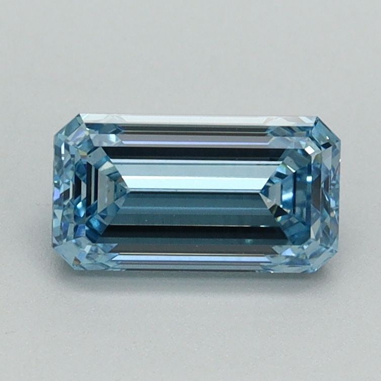 Loose Diamond - EMERALD 1.01ct Fancy Intense Blue VS1: Loose Diamond - EMERALD 1.01ct Fancy Intense Blue VS1 Source: This is a real non-mined Diamond that has been grown in a lab Shape: EMERALD Carats: 1.01 Color: Fancy Intense Blue Certification: IGI Vid