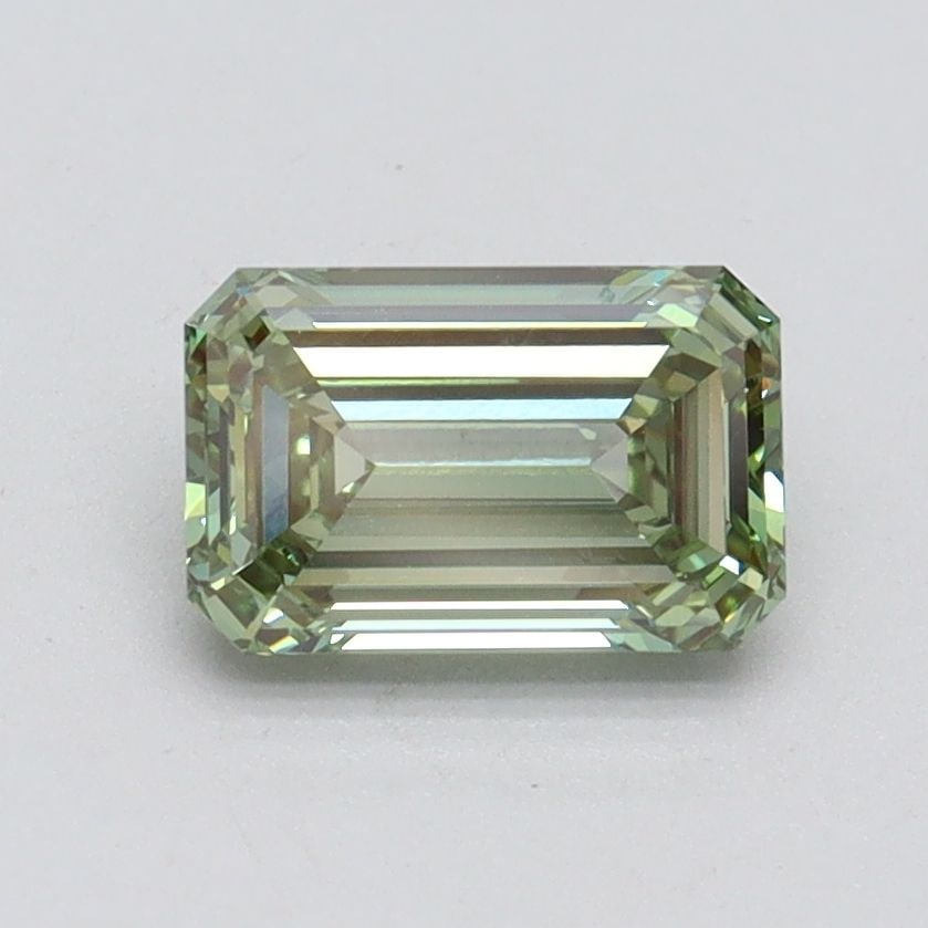 Loose Diamond - EMERALD 1.08ct Fancy Intense Green VVS2 (1 of 1)