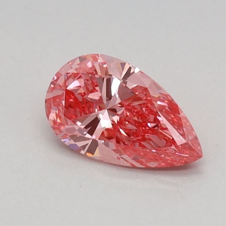 Loose Diamond - PEAR 0.4ct Fancy Vivid Pink VS1 (1 of 1)