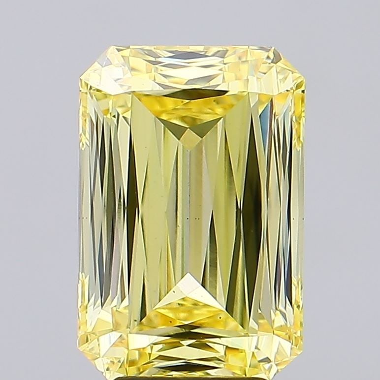 Loose Diamond - RADIANT 5.1ct Fancy Intense Yellow VS2 (1 of 1)