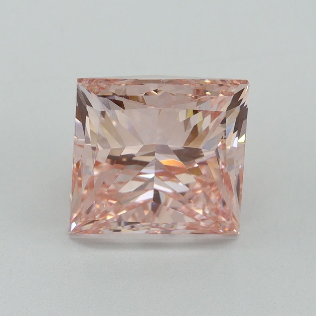Loose Diamond - PRINCESS 5.01ct Fancy Intense Pink VS1: Loose Diamond - PRINCESS 5.01ct Fancy Intense Pink VS1 Source: This is a real non-mined Diamond that has been grown in a lab Shape: PRINCESS Carats: 5.01 Color: Fancy Intense Pink Certification: IGI V