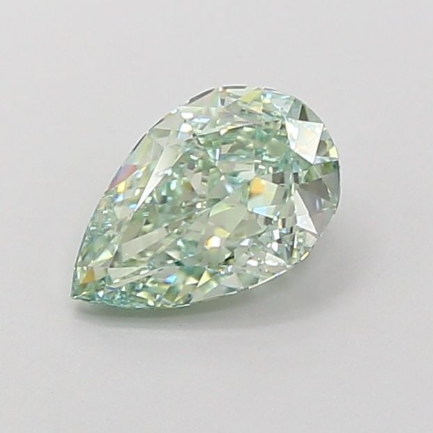 Loose Diamond - PEAR 1.53ct Fancy Vivid Green VS1: Loose Diamond - PEAR 1.53ct Fancy Vivid Green VS1 Source: This is a real non-mined Diamond that has been grown in a lab Shape: PEAR Carats: 1.53 Color: Fancy Vivid Green Certification: IGI Video: