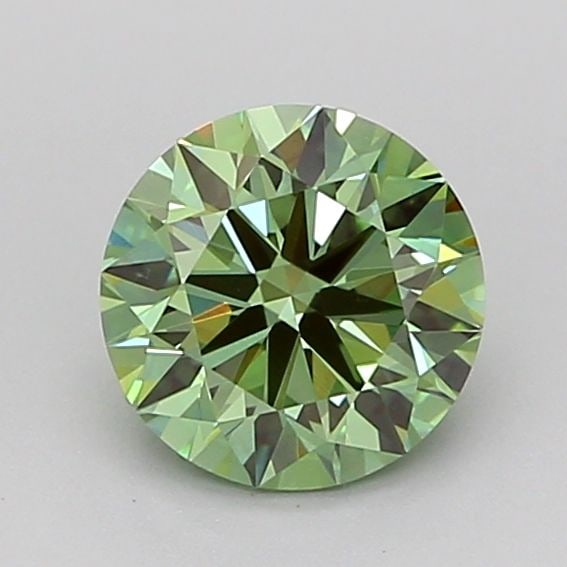 Ideal Loose Diamond - ROUND 1.01ct Fancy Vivid Green VVS2: Ideal Loose Diamond - ROUND 1.01ct Fancy Vivid Green VVS2 Source: This is a real non-mined Diamond that has been grown in a lab Shape: ROUND Carats: 1.01 Color: Fancy Vivid Green Certification: IGI Vi