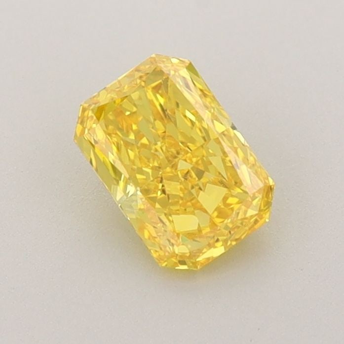 Loose Diamond - RADIANT 0.6ct Fancy Vivid Yellow VVS2 (1 of 1)