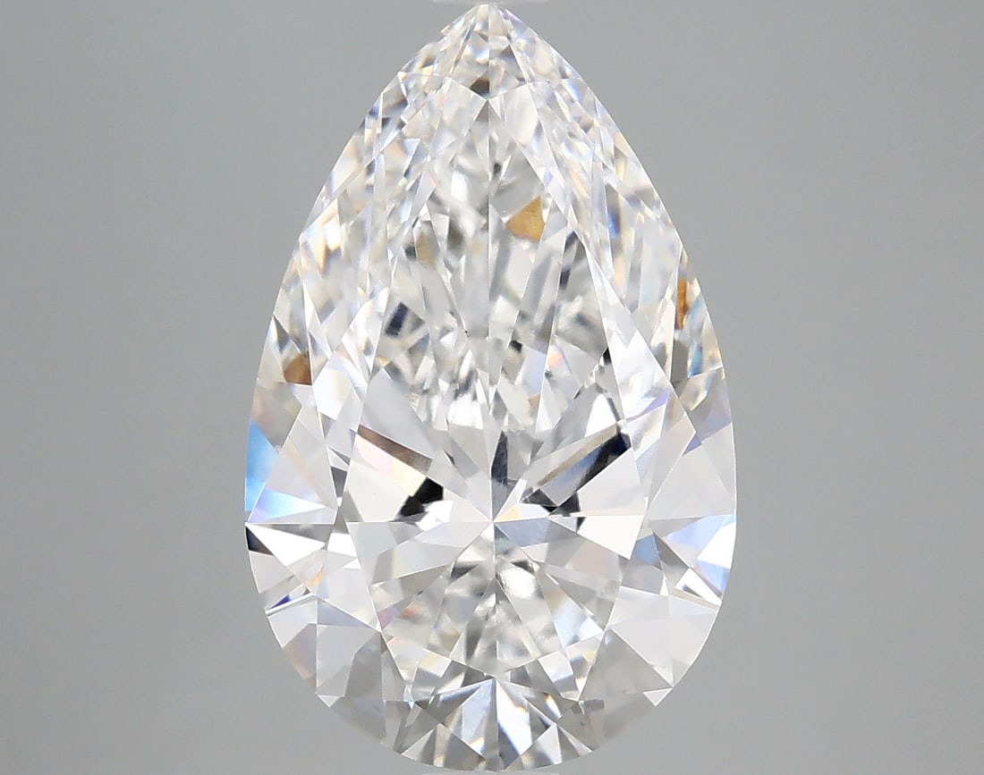 Loose Diamond - PEAR 4.56ct D VS1: Loose Diamond - PEAR 4.56ct D VS1 Source: This is a real non-mined Diamond that has been grown in a lab Shape: PEAR Carats: 4.56 Color: D Clarity: VS1 Certification: IGI PLEASE NOTE: Framed, Large, or