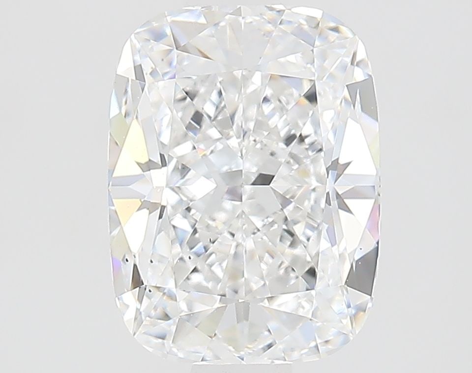 Loose Diamond - CUSHION BRILLIANT 1.5ct E VS2: Loose Diamond - CUSHION BRILLIANT 1.5ct E VS2 Source: This is a real non-mined Diamond that has been grown in a lab Shape: CUSHION BRILLIANT Carats: 1.5 Color: E Clarity: VS2 Certification: IGI Video: